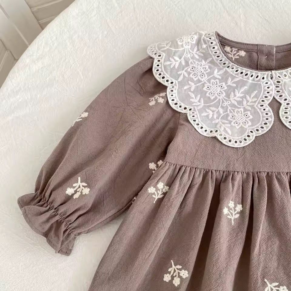 Lillian Embroidered Romper