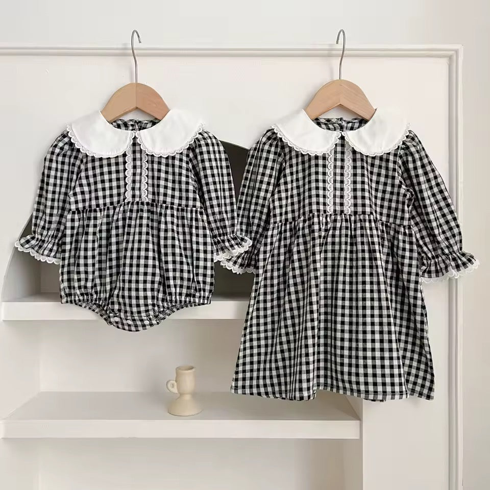 Opal Gingham Dress