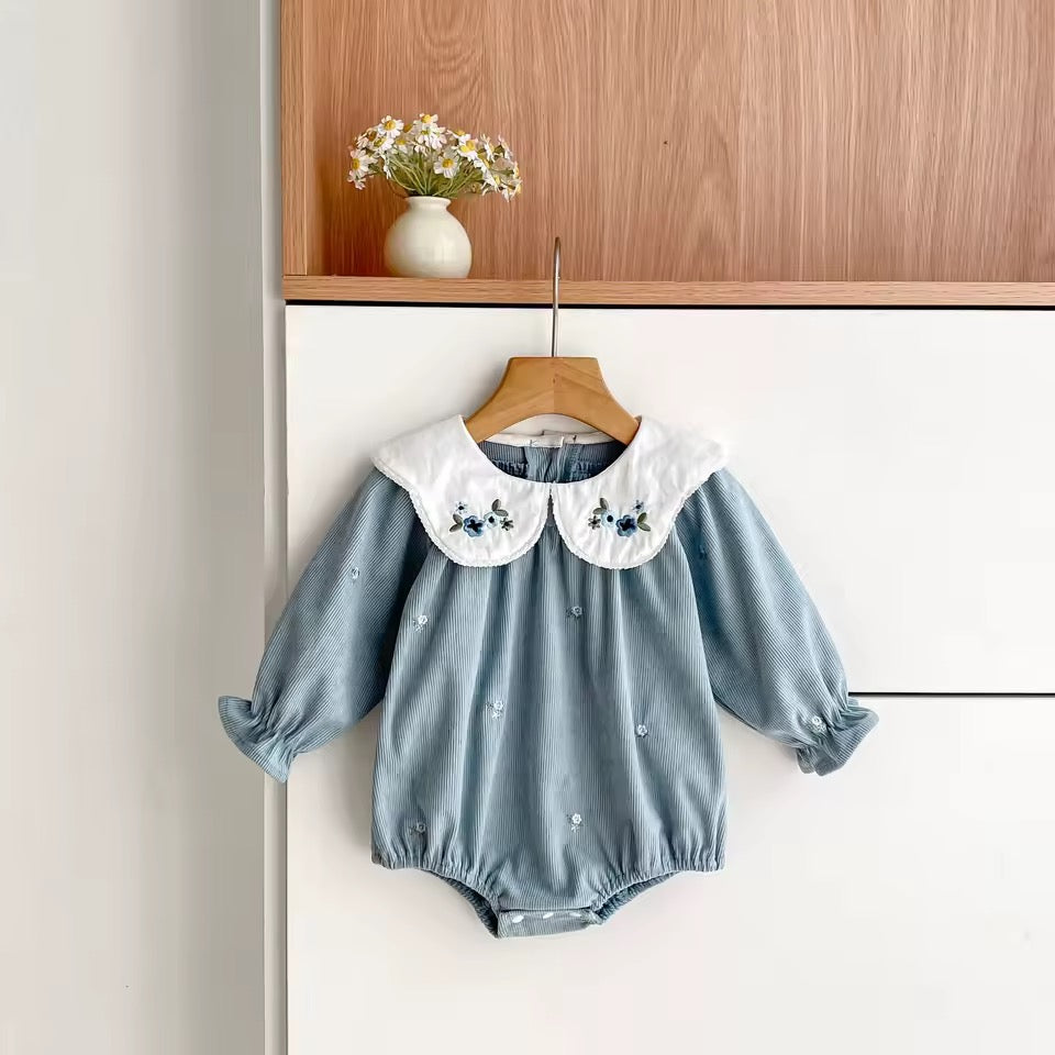 Enid Embroidered Romper