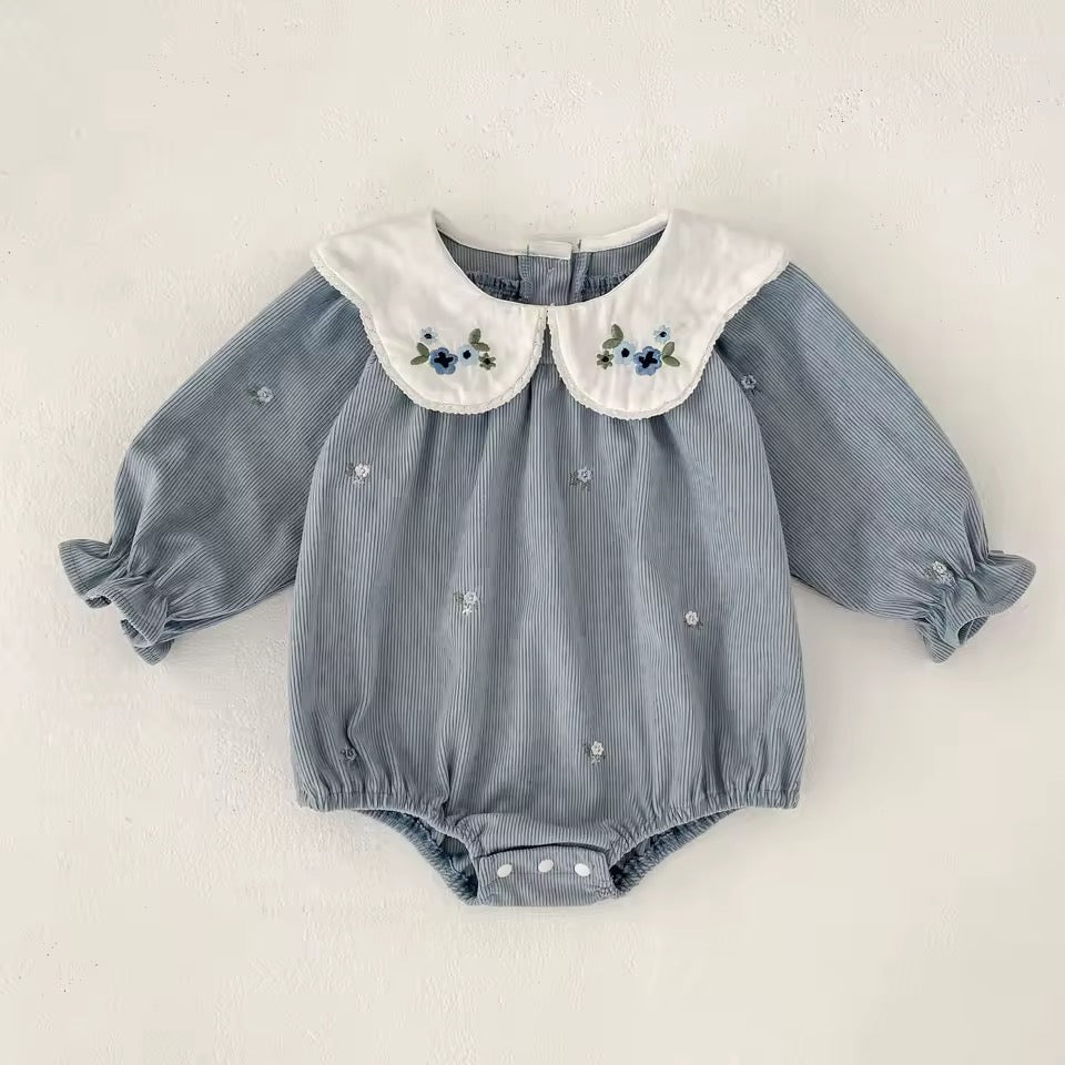 Enid Embroidered Romper