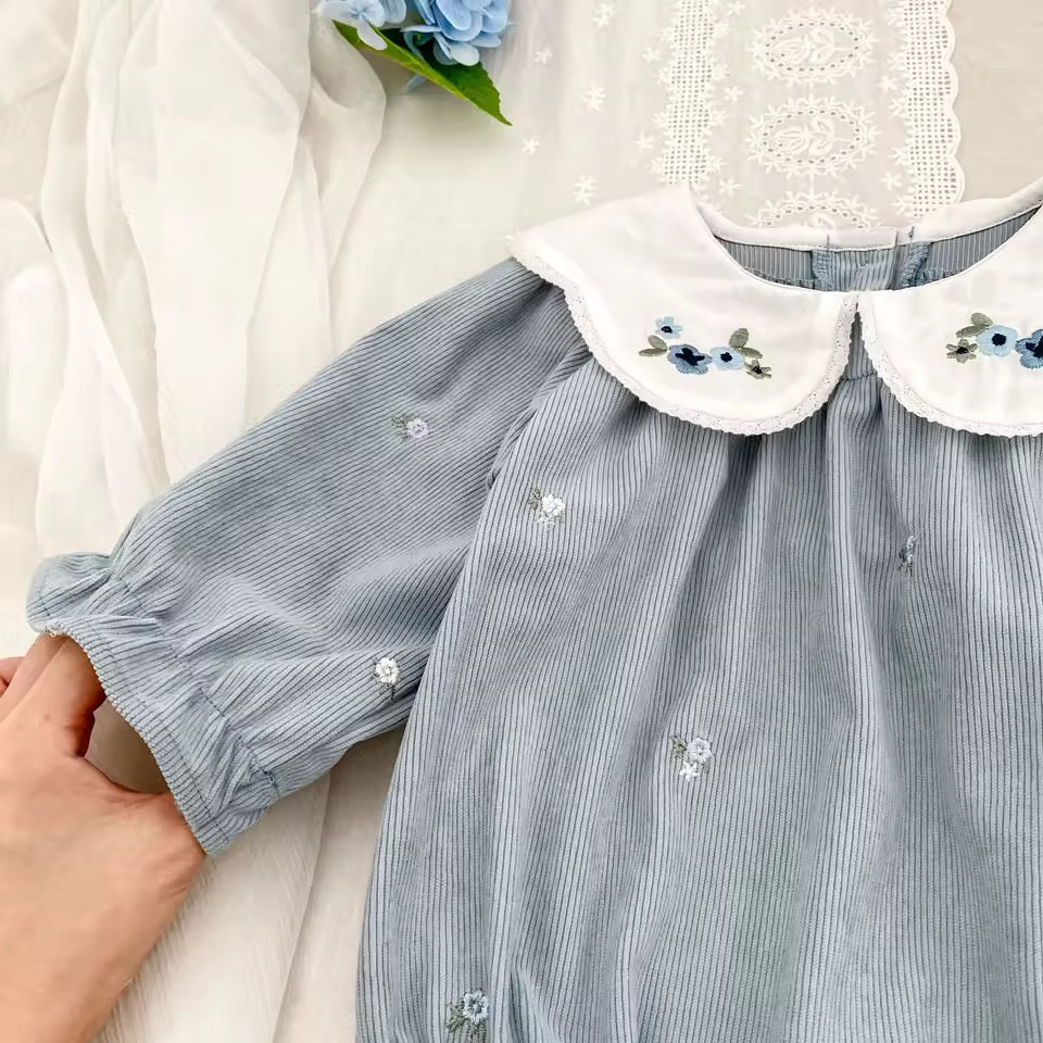 Enid Embroidered Romper